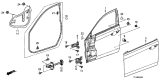 Diagram for 2012 Acura TSX Weather Strip - 72350-TL0-J01