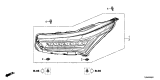 Diagram for Acura RDX Headlight - 33150-TJB-A01
