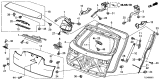 Diagram for 2014 Acura TSX Trunk Latch - 74800-TL4-G32