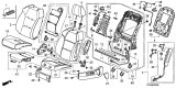 Diagram for Acura MDX Seat Cushion - 81537-STX-A01