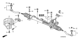 Diagram for Acura RL Rack And Pinion - 53601-SJA-A05