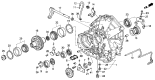 Diagram for 1997 Acura TL Pilot Bearing - 91006-PRV-003