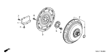 Diagram for Acura Flywheel - 26250-RKG-L00