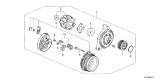 Diagram for Acura MDX Alternator Pulley - 31141-61A-A01