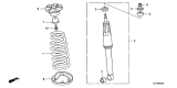 Diagram for Acura Coil Spring Insulator - 52748-SX0-010