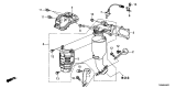 Diagram for 2020 Acura TLX Oxygen Sensor - 36531-5A2-A01