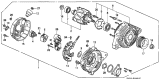 Diagram for Acura NSX Alternator Case Kit - 31135-PR7-A02