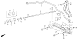 Diagram for Acura Legend Radius Arm Bushing - 51380-SD4-013