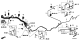 Diagram for Acura MDX Brake Line - 01464-TZ5-A01