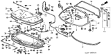 Diagram for Acura NSX Tailgates - 68100-SL0-A10