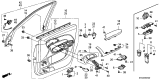 Diagram for 2011 Acura MDX Window Switch - 35760-STX-A01ZA