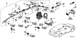 Diagram for Acura ILX Steering Angle Sensor - 35000-TR0-A01