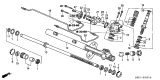 Diagram for Acura TL Rack And Pinion - 53626-S0K-A01