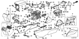 Diagram for Acura TSX Center Console Base - 83403-TL0-G11ZA