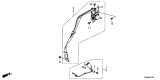 Diagram for 2020 Acura NSX Seat Belt - 04814-T6N-A00ZA