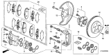 Diagram for Acura MDX Wheel Bearing - 44300-STX-A01