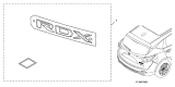 Diagram for 2020 Acura RDX Emblem - 08F20-TJB-200