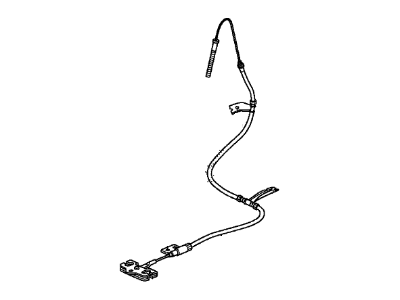 Acura ZDX Parking Brake Cable - 47210-SZN-A01