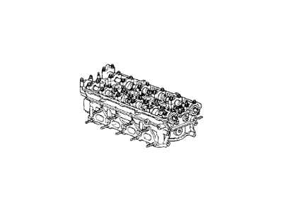 Acura 10003-P72-A01 General Assembly, Cylinder Head