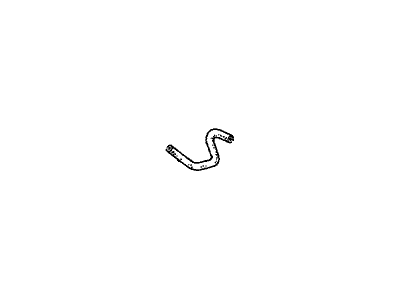 Acura 19658-P8E-A00 Hose C, In. Heater Outlet