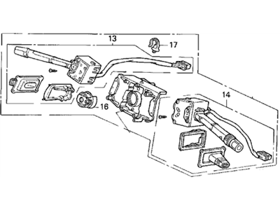 Acura 35250-SP0-A01 Switch Assembly, Combination