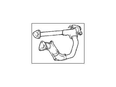 Acura 18210-SP0-A03 Exhaust Pipe A