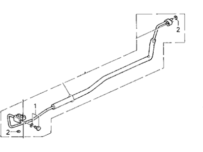 Acura 80341-SP0-A02 Receiver Pipe A