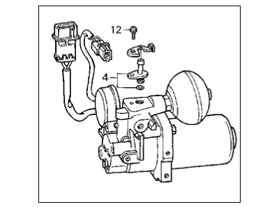 Acura Fluid Pump - 57310-SL5-A52