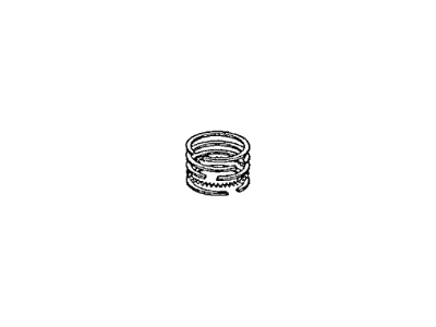 Acura 13031-PV1-003 Ring Set, Piston (Over Size) (0.50) (Teikoku)