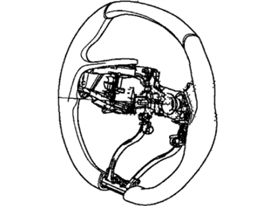 Acura NSX Steering Wheel - 78501-T6N-C81ZA