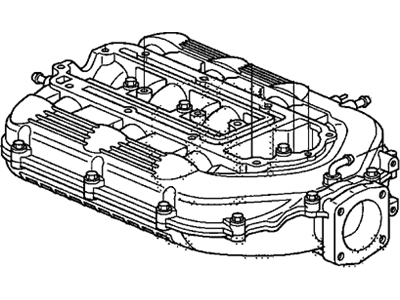 2009 Acura TL Intake Manifold - 17160-RK1-A00