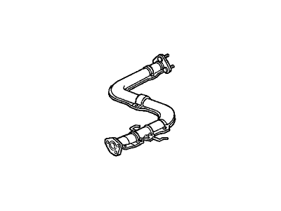 Acura 18220-SP0-013 Exhaust Pipe B