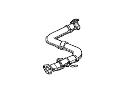 Acura 18220-SP0-906 Exhaust Pipe B