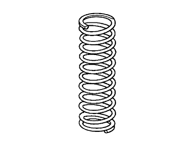 Acura 51686-SK7-004 Rubber, Front Spring Mounting (Showa)