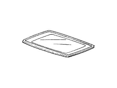 Acura 70200-SD4-A01 Roof Glass Assembly