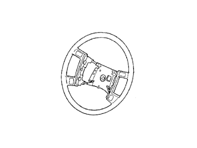 Acura 78512-SG0-A81ZE Steering Wheel (Palmy Sand)