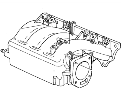 Acura 17100-PRB-A10 Manifold, In.