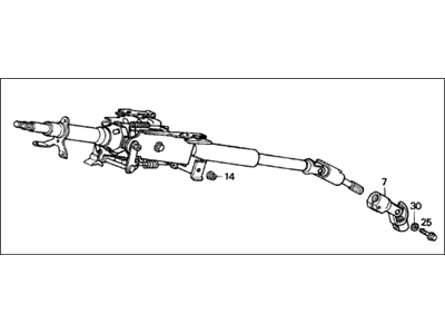Acura 53200-SG0-A86 Column Assembly, Steering