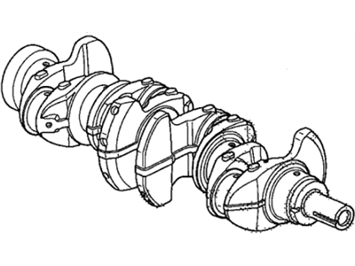 Acura 13310-RWC-A00 Crankshaft