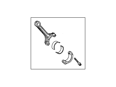 Acura TL Connecting Rod - 13210-RKG-000