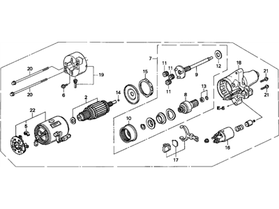 Acura 31214-P5A-A01 Gear Assembly (Inner)