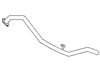 Acura 8-97165-819-1 Rear Exhaust Pipe