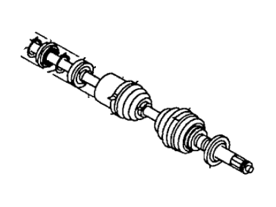 Acura 8-97117-216-0 Joint Assembly, Front Driveshaft (Inboard)