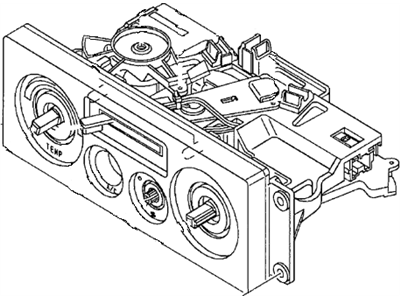 1998 Acura SLX Blower Control Switches - 8-97061-915-2