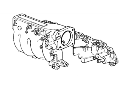 1986 Acura Integra Intake Manifold - 17101-PG7-660