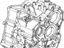 Acura 21210-P7W-425 Case, Transmission (With Passage Body)
