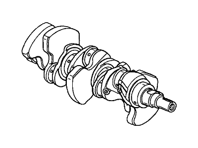 Acura MDX Crankshaft - 13310-RDJ-A02