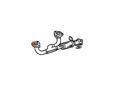 Acura 18210-S87-A03 Exhaust Pipe A