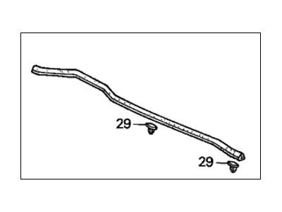Acura CL Weather Strip - 74143-S84-A00