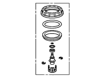 Acura Fuel Pressure Regulator - 17052-TK4-A00